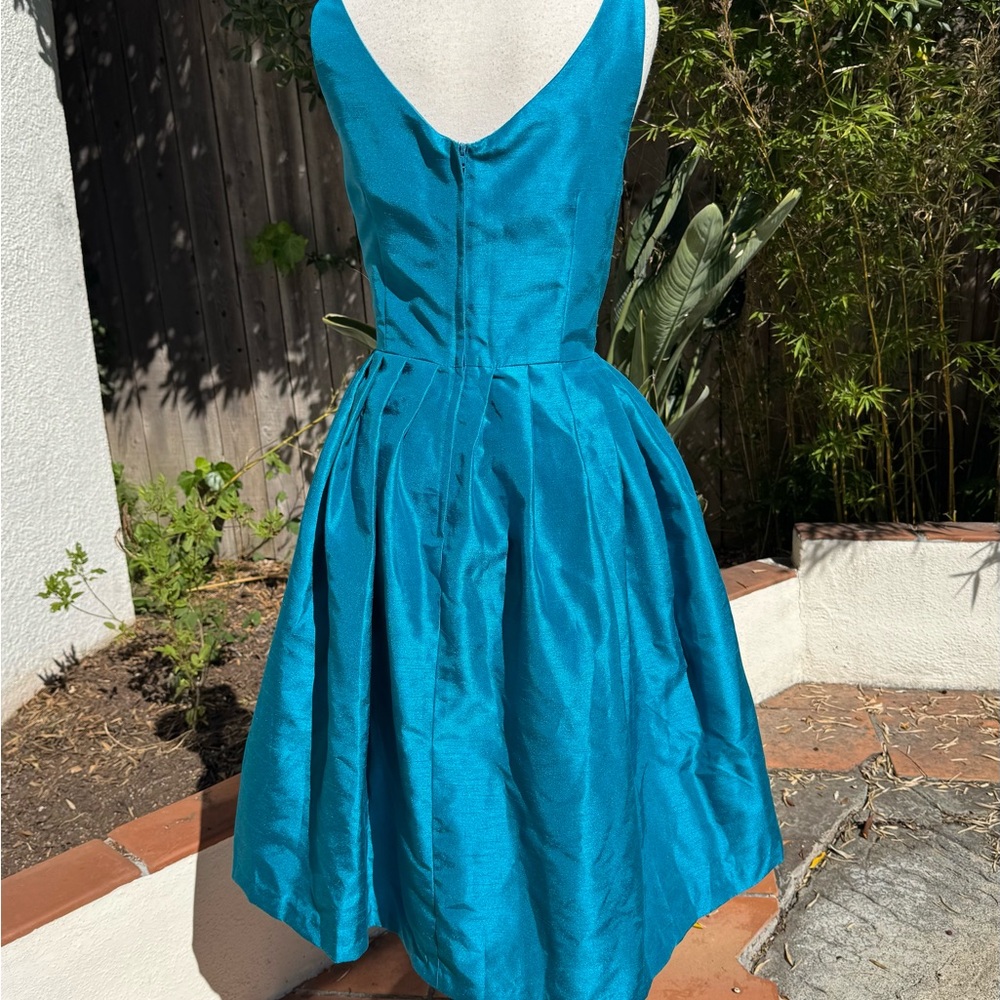 Stunning Retro Teal Party Dress by RetroSpec'd - Picture 3 of 6